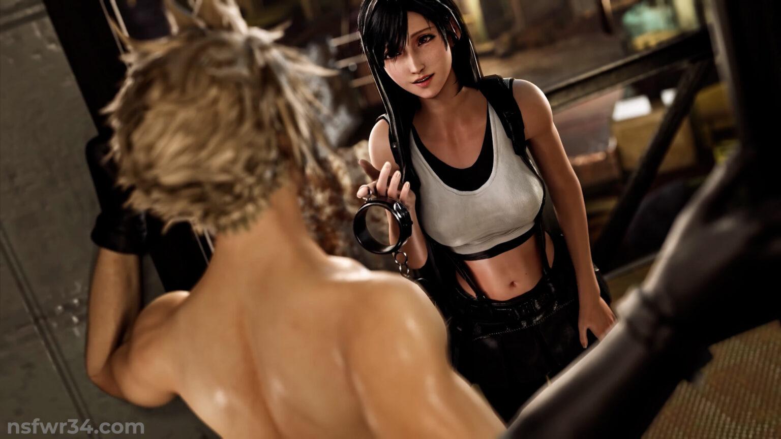 Tifa visits Cloud [4K]