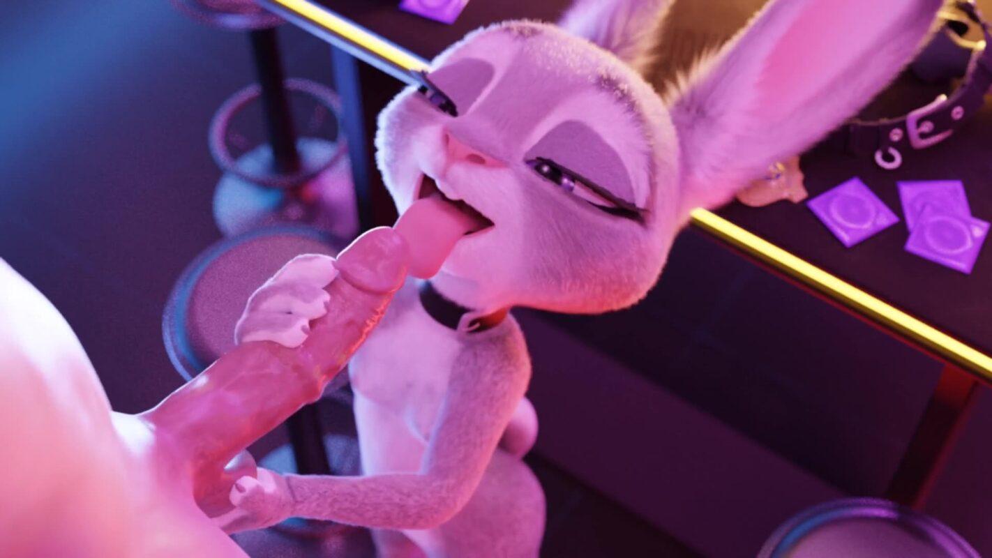 Judy Hopps Milking A Big Cock - NSFW Rule 34