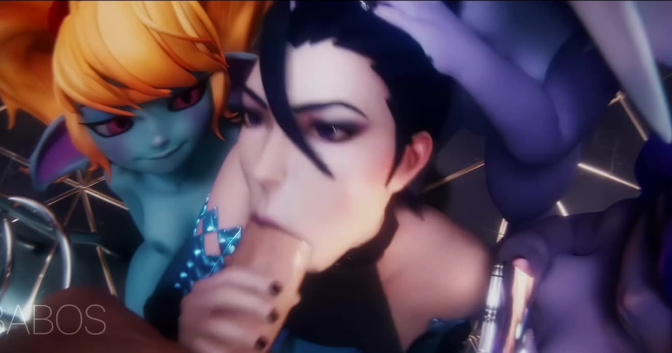 KaiSa Sexy Blowjob [Gribabos]