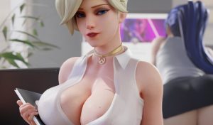 lustful bureau mercy & widowmaker [alenabyss][4k]