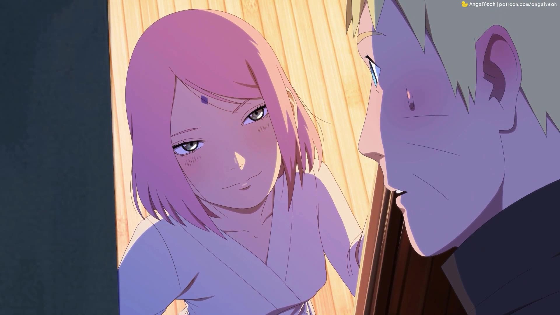Oficial Sound) Sakura and Naruto - A visit 4Kangelyeah picture