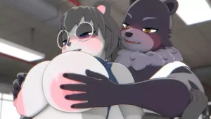 Raccoon-Mama-goes-to-the-Gym- ...