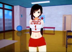 thatcombatwombat ruby works up a sweat