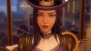 caitlyn's office work [shidosan3d]