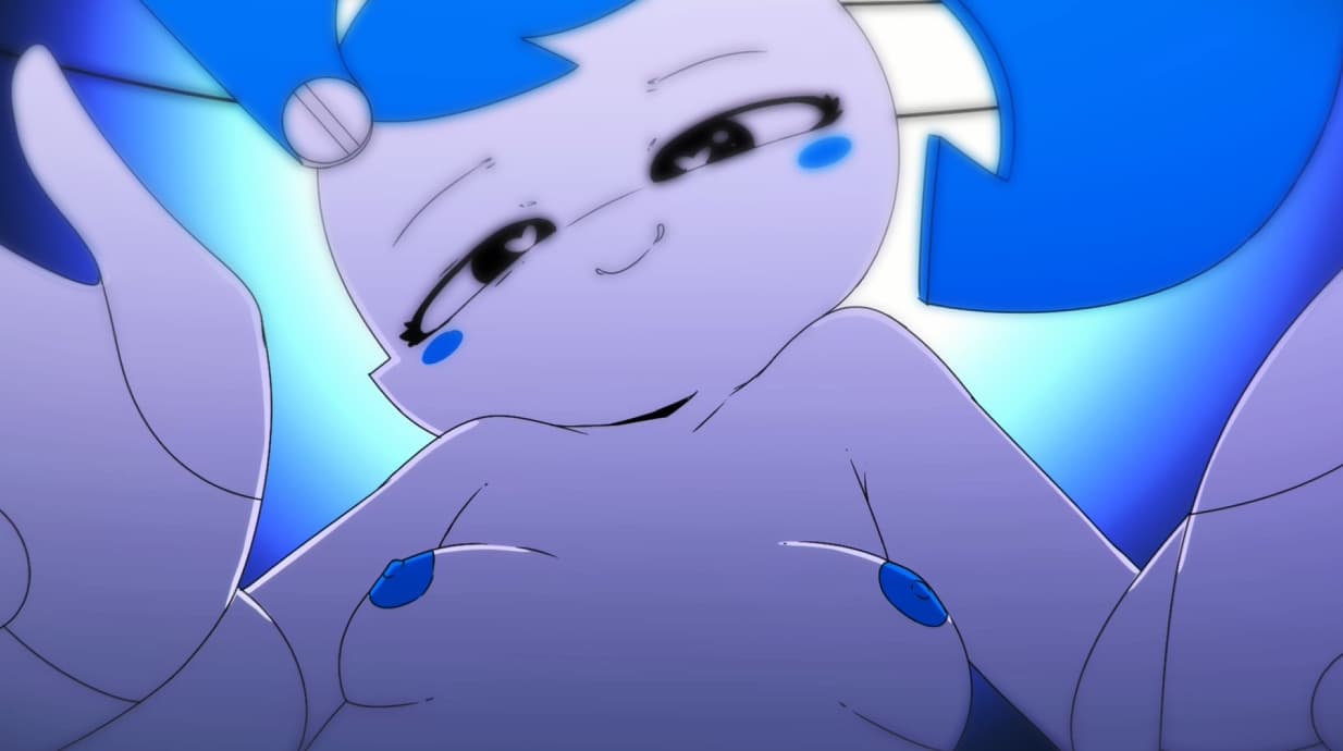 Jenny's provocative pose