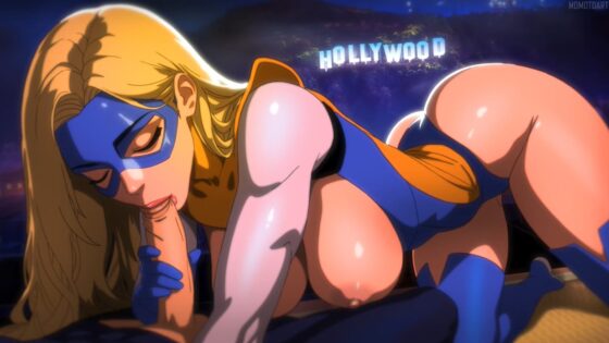 blonde blazer night sex in hollywood [momotdart]