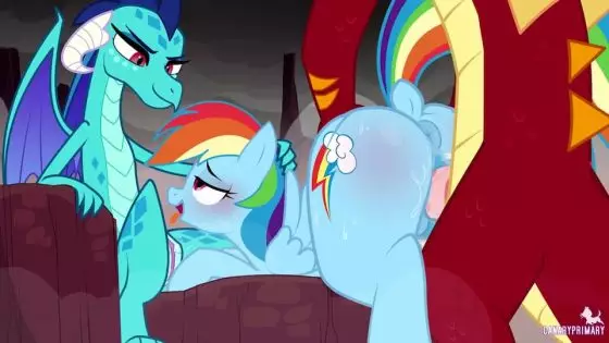 dragon relations (rainbow dash) [canaryprimary]