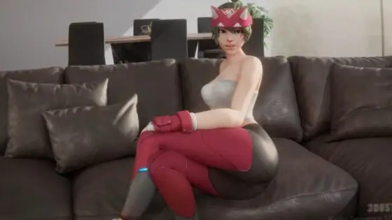 overwatch’s kiriko first anal experience [threedust][4k]