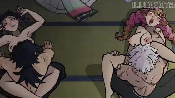 hashira arc – mitsuri & shinobu go wild [illuxxxtrandy]