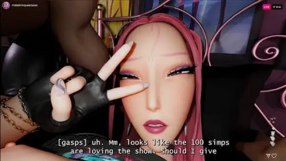 stoic idol gone lewd! mira’s naughty livestream [4k][conseitnsfw]