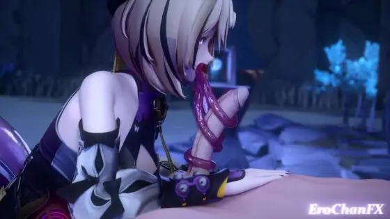 yidhari uses her tongue to drain you completely [erochanfx]