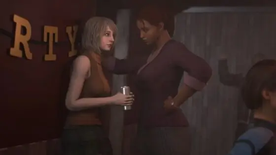 late night party fun ashley & sheva lesbian session [baronstrap]