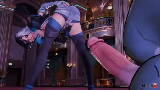 luna gets interrupted by jeff in a heated encounter [enimatorx]