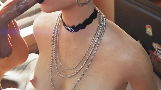 aurore black lipstick bj close up [rescraft]