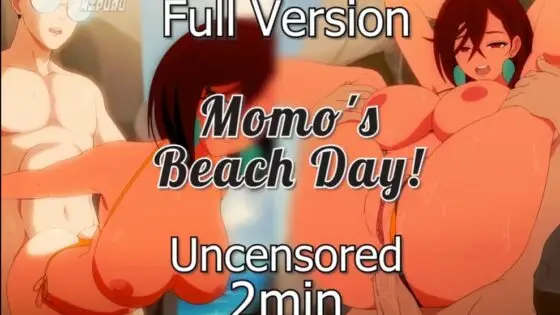 momo ayase beach day fucks w okarun 🍑🏖️💦 [nipuru]