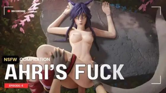 [4k] ahri getting fucked hard compilation blowjob, cowgirl & massive cumshots [nuttycravat]